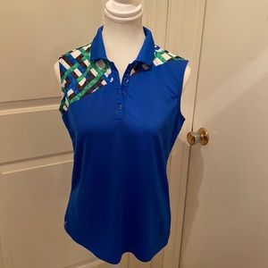 Antigua Ladies golf shirt.